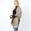 Fashnzfab Paisley Pashmina Scarf In Yellow