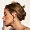 Fashnzfab Patterned Hair Claw Clip In Brown