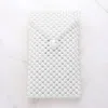 Fashnzfab Pearl Beaded Phone Holder Crossbody Bag In White