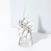 Fashnzfab Pearl Cluster Stretch Ring In White