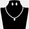 Fashnzfab Pearl Pendant Pointed Necklace In Multi