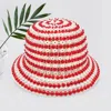 Fashnzfab Pearl Rhinestone Embellished Bucket Hat In Multi