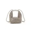 Shop Fashnzfab Petite Pearl Braided Top Handle Clutch Bag