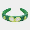 Fashnzfab Pickleball Paddle Seed Beaded Headband In Multi
