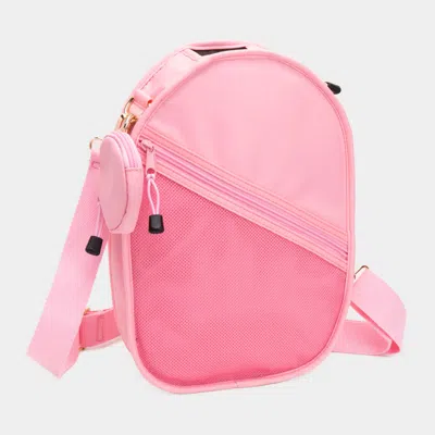 Fashnzfab Pickleball Sling Bag / Crossbody Bag In Pink