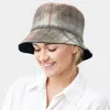 Fashnzfab Plaid Check Patterned Bucket Hat In Multi