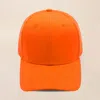 Fashnzfab Plain Baseball Cap In Orange