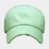 Fashnzfab Plain Vintage Baseball Cap In Green