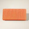 Fashnzfab Pleated Shimmery Evening Clutch / Crossbody Bag In Multi