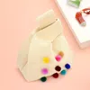 Fashnzfab Pom Pom Embellished Knit Tote Bag In Multi
