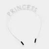 Fashnzfab Princess Crystal Rhinestone Pave Headband In Multi