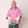 Fashnzfab Quilted Puffer Shoulder Cloud Bag In Multi