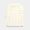 Fashnzfab Quilted Solid Faux Fur Backpack Bag In Multi