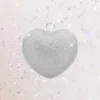 Fashnzfab Rhinestone Embellished Heart Evening Clutch / Crossbody Bag In Multi