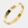 Fashnzfab Rhinestone Embellished Triple Evil Eye Stainless Steel Bracelet In Gold