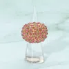 Fashnzfab Rhinestone Paved Dome Stretch Statement Ring In Multi