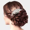 Fashnzfab Rhinestone Sprout Hair Comb In Multi