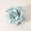 Fashnzfab Rose Pin Brooch / Hair Clip / Hair Band / Bracelet Mint In Green