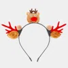 Fashnzfab Rudolph Reindeer Antler Headband In Brown