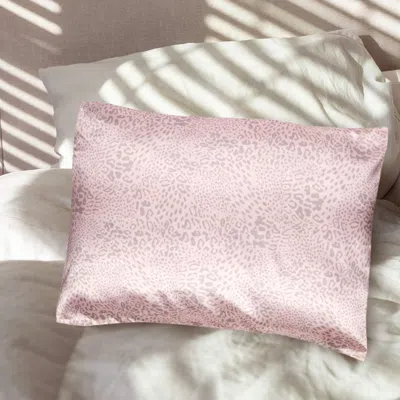 Fashnzfab Satin Pillow Case In Pink
