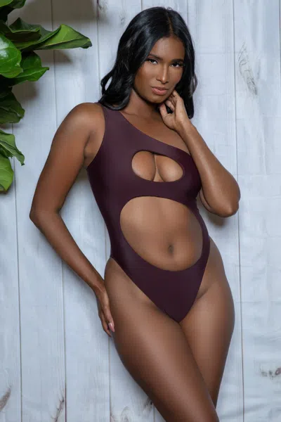 Fashnzfab Scarlett Swimsuit In Gold