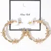 Fashnzfab Secret Box_14k Gold Dipped Knot Twisted Hoop Earrings In Gold