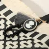 Fashnzfab Secret Box_cameo Tassel Shamballa Ball Beaded Bag Charm / Keychain In Gold