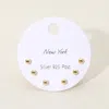 Fashnzfab Secret Box_minimalist Ball Stud Earring Set - Gold In Gold