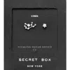 Fashnzfab Secret Box_sterling Silver Dipped Cz Stone Paved Virgo Zodiac Sign Stud Earrings In Silver