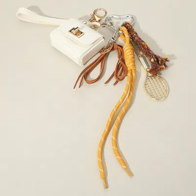 Fashnzfab Secret Box_whimsical Mixed Charm Bag Accessory In White