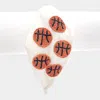 Fashnzfab Seed Beaded Basketball Burnout Knot Headband In Multi