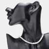 Fashnzfab Semi Precious Faceted Beaded Choker Necklace In Multi