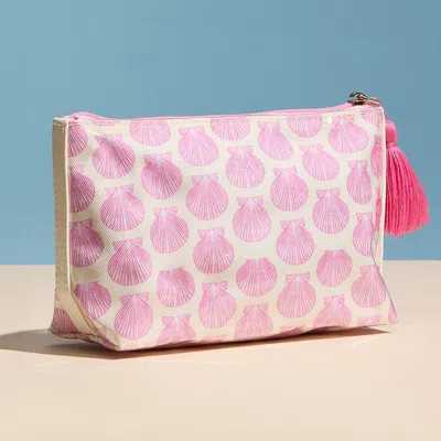 Fashnzfab Shell Pattern Tassel Multi Purpose Portable Pouch Bag