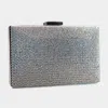 Fashnzfab Shimmery Evening 7.75" X 1.25" X 4.5" Clutch Bag In Multi