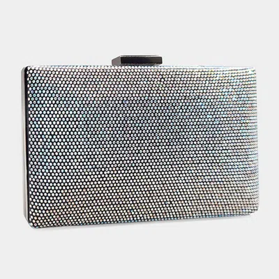 Fashnzfab Shimmery Evening 7.75" X 1.25" X 4.5" Clutch Bag In Multi