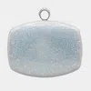Fashnzfab Shimmery Evening Clutch Bag 7" X 6.5" In Multi