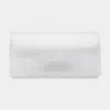 Fashnzfab Shimmery Evening Clutch Bag In Silver
