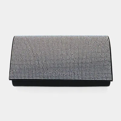 Fashnzfab Shimmery Evening Clutch Bag In White