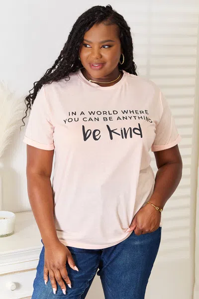 Fashnzfab Slogan Graphic Cuffed T-shirt In Multi