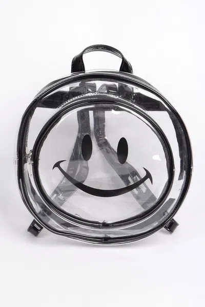 Fashnzfab Smile Clear Backpack In Multi