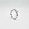 Fashnzfab Smiley Face Ring (adjustable) In Silver