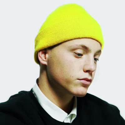 Fashnzfab Soft Basic Beanie Hat In Green