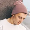 Fashnzfab Soft Basic Beanie Hat In Green