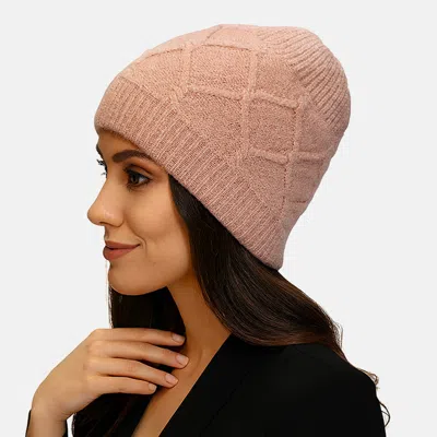 Fashnzfab Soft Knit Winter Beanie Hat In Brown