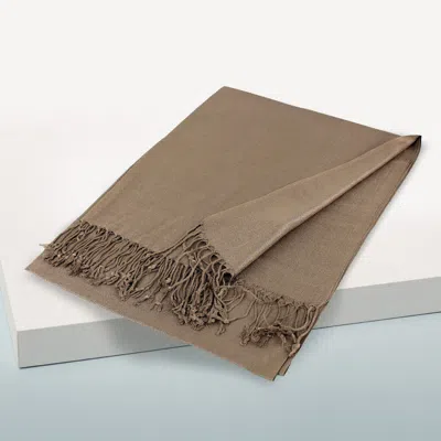 Fashnzfab Solid Color Pashmina Scarf Shawl In Multi