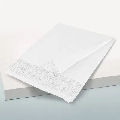 Fashnzfab Solid Color Pashmina Scarf Shawl In White