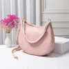 Fashnzfab Solid Faux Leather Shoulder / Crossbody Bag In Pink