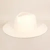 Fashnzfab Solid Fedora Panama Hat In Burgundy