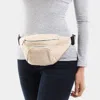 Fashnzfab Solid Fluffy Faux Fur Sling Backpack / Fanny Pack In Multi