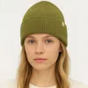 Fashnzfab Solid Knit Winter Beanie Hat In Green